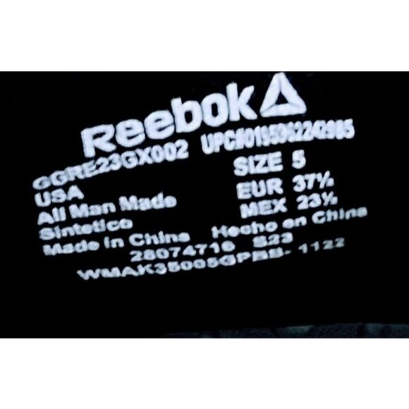 Reebok Womens Pink & Black Slide Sandals Size 5 Synthetic Material Comfortable P - Picture 5 of 7